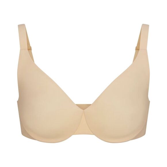 Skims Smoothing Intimates Unlined Full Coverage Bra Sand Size 32D - Picture 1 of 10